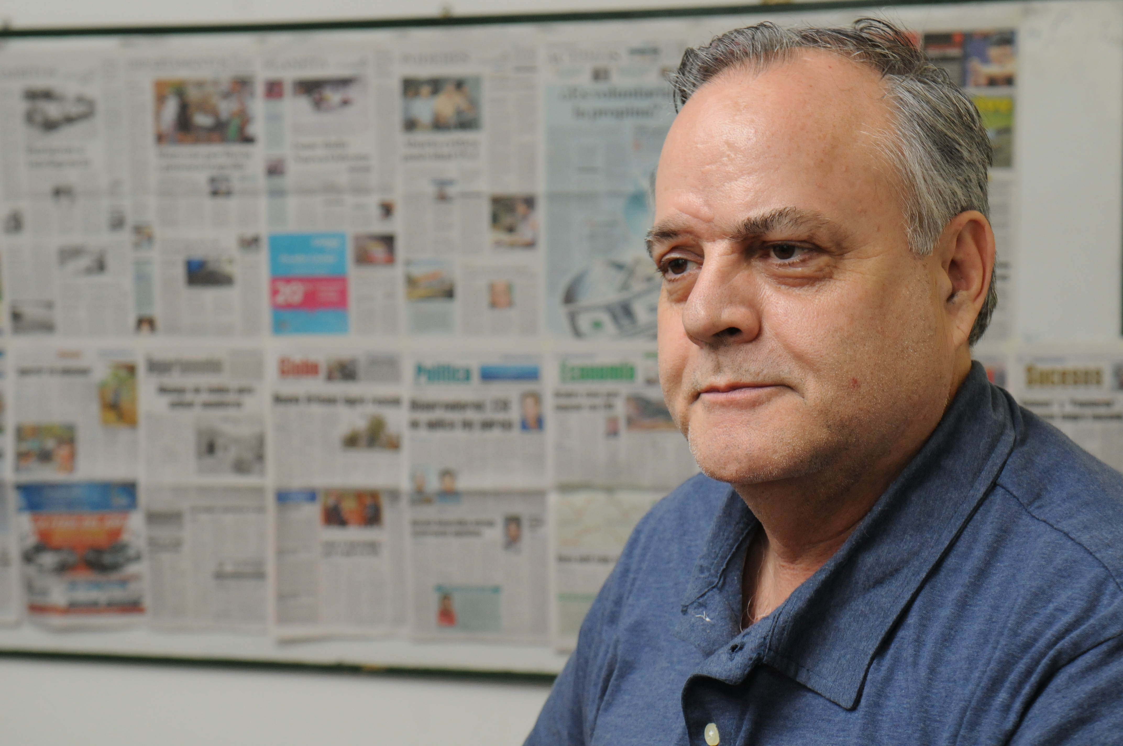 Franklin Caldera cinéfilo nicaragüense. LA PRENSA/URIEL MOLINA