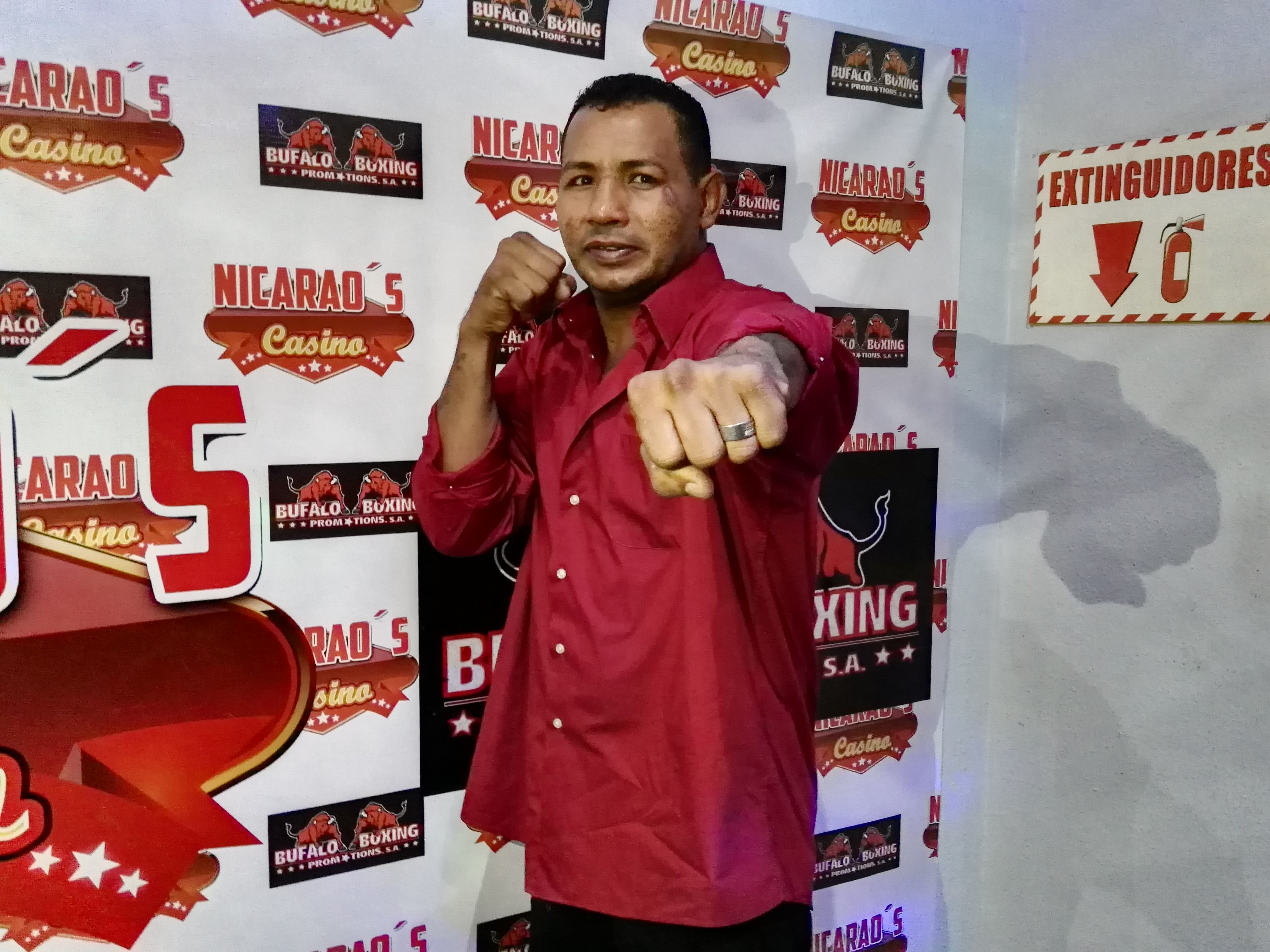 Ricardo Mayorga, ex bicampeón del mundo, dice que su interés es pelear el 1 de abril en Nicaragua. Foto: Bayron Saavedra