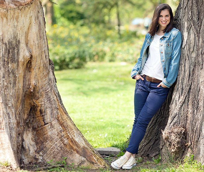 Lucir a la moda usando jeans