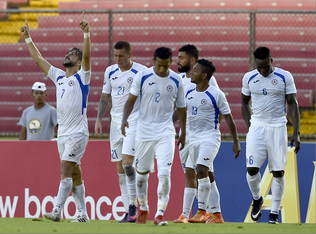 La Selección Nicaragüense de Futbol ganó 3-1 ante Belice. LAPRENSA/AFP