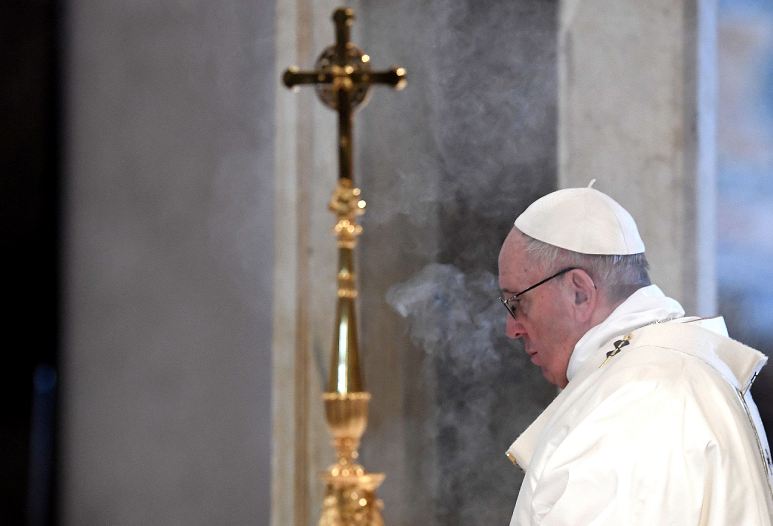 El papa Francisco. LA PRENSA / AFP / Tiziana FABI