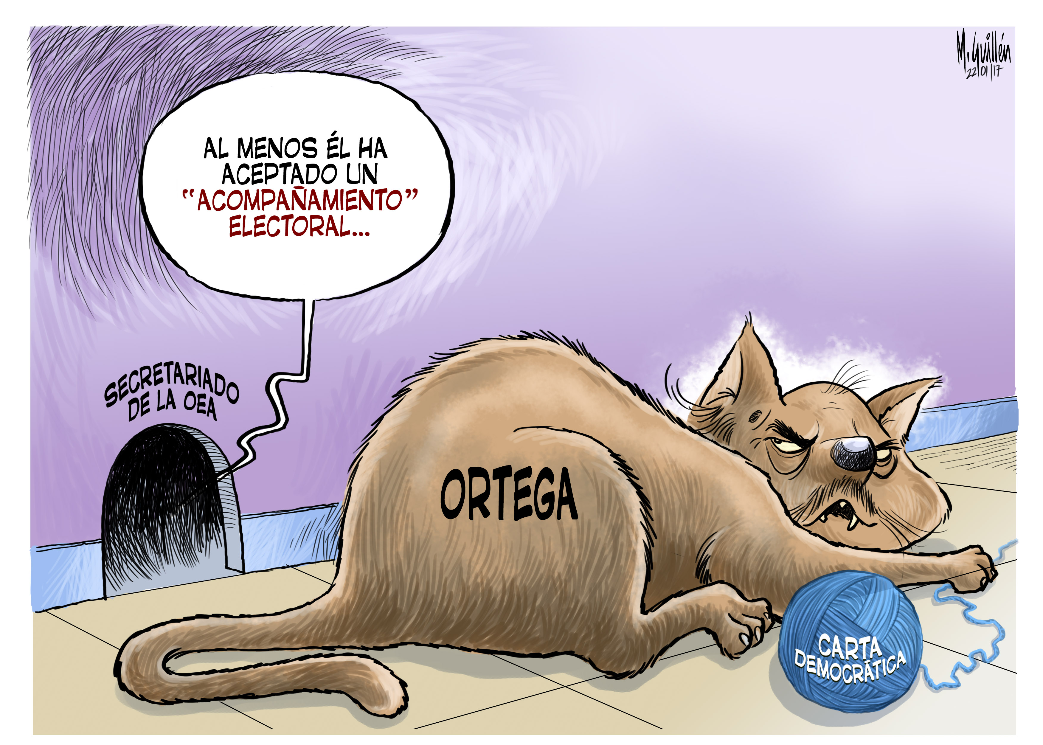 Caricatura - 23.01.2017 - Manuel Guillén