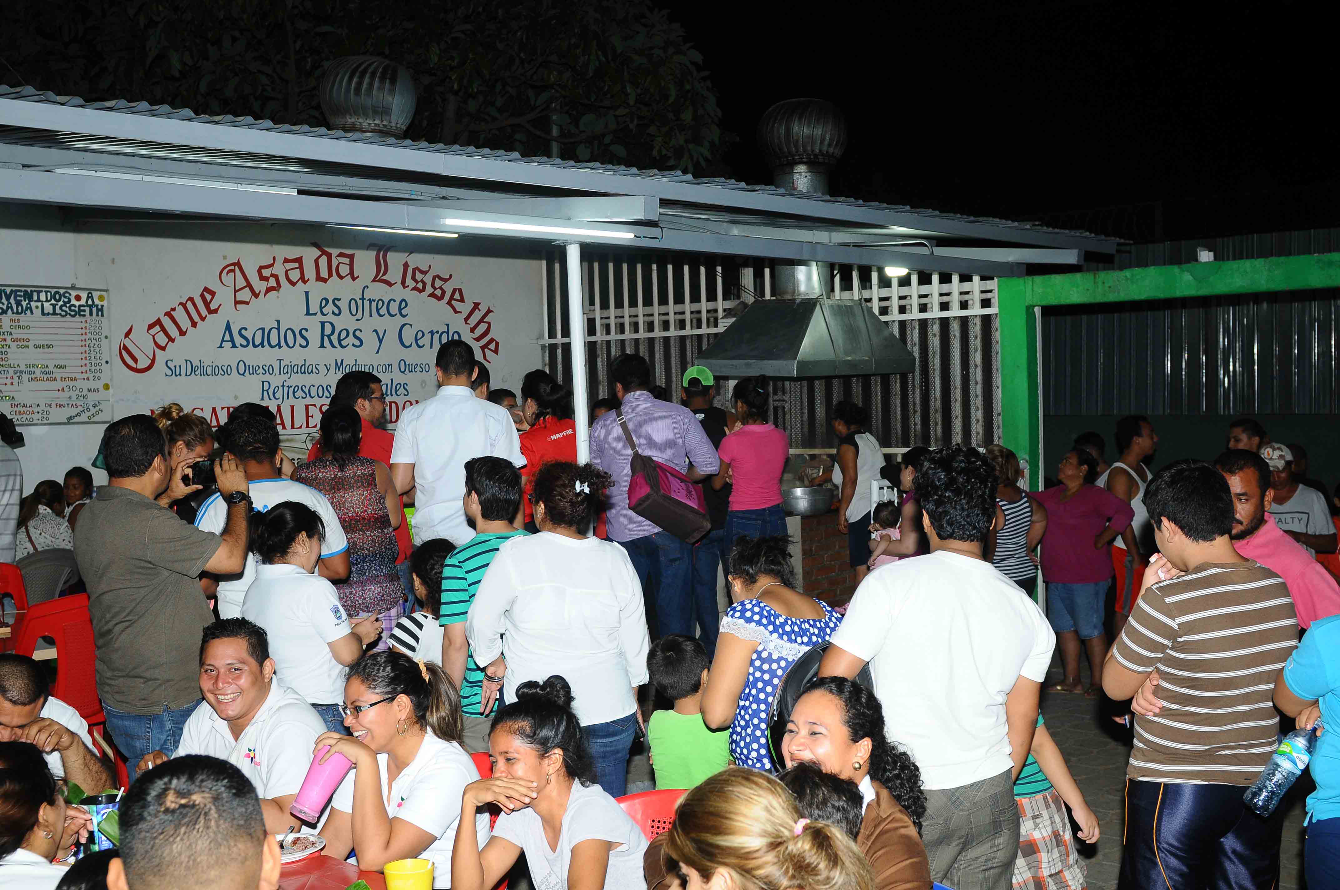 La famosa fritanga de Doña Lissethe