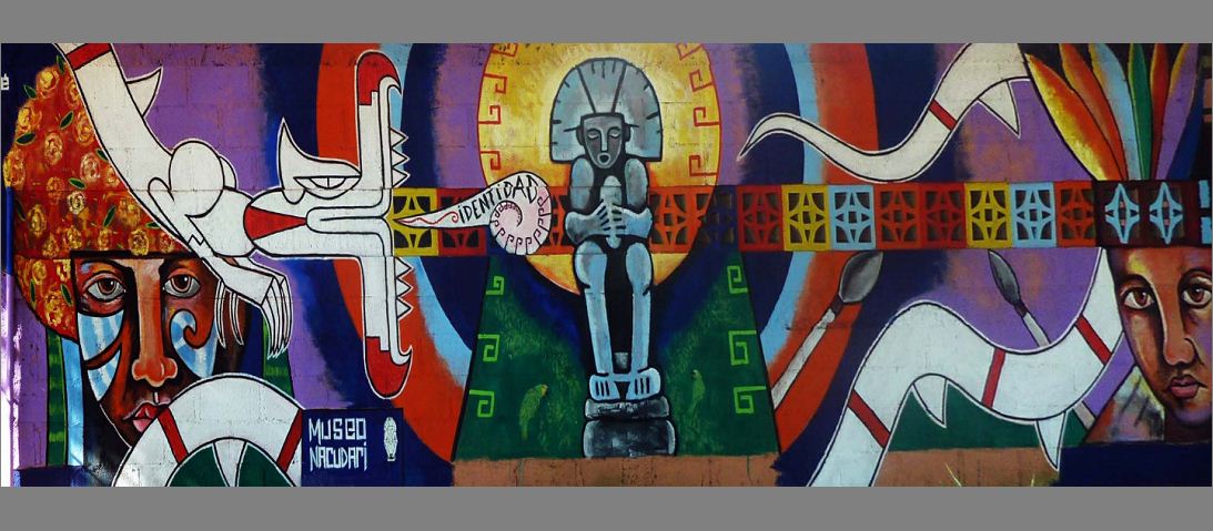 Pintan mural de la identidad cultural de Nindirí