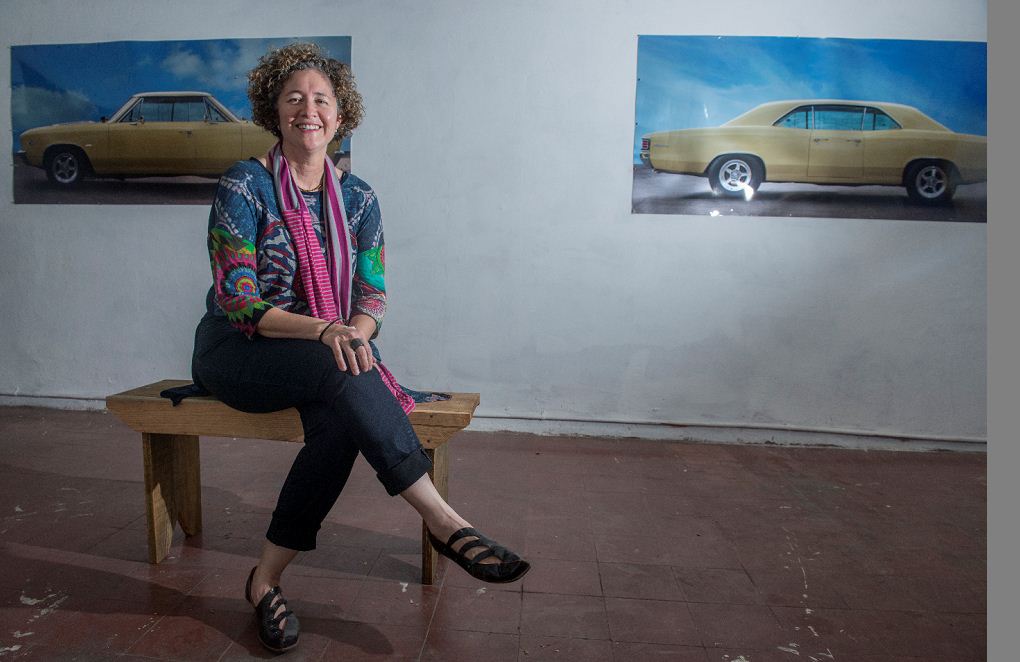 Patricia Villalobos y sus instalaciones familiares