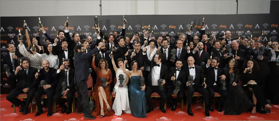 Lista de ganadores de los premios Goya