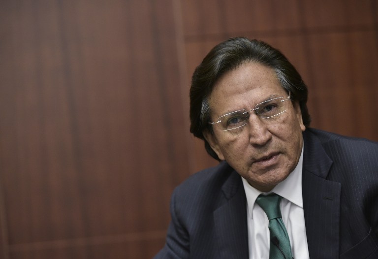 Foto de archivo de Alejandro Toledo. LA PRENSA/AFP