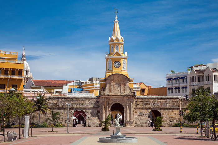 Torre del Reloj de Cartagena de Indias, Colombia. LAPRENSA / Thinkstockphotos