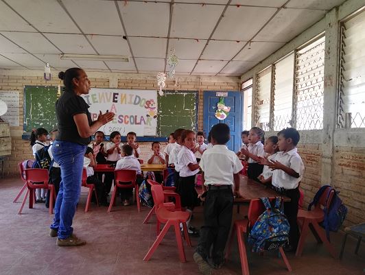 Preescolar en La Paz Centro sobrevive «por amor»