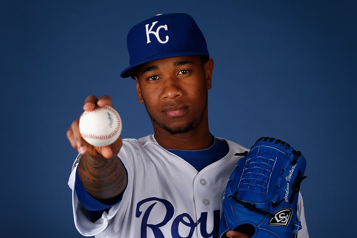 Yordano Ventura falleció en un accidente automovilístico. LA PRENSA/AFP