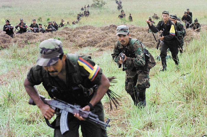 La desmovilización de las FARC en Colombia podría repercutir de forma negativa en Centroamérica, al registrarse mayor tráfico de droga hacia el norte. LA PRENSA/ARCHIVO