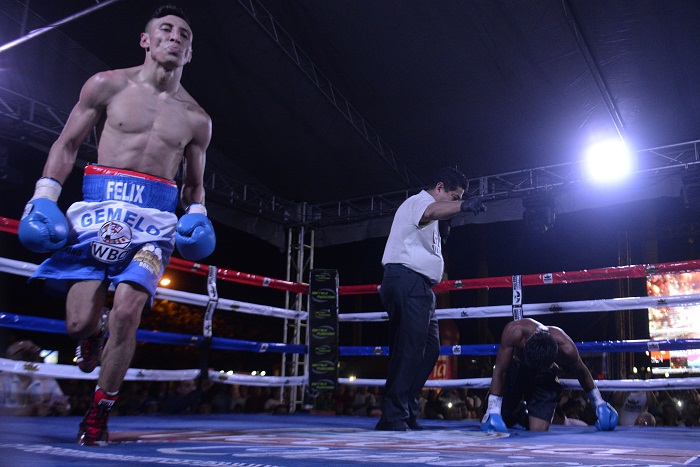 Félix Alvarado noqueó a Roberto Rodríguez en su última pelea. Foto: Roberto Fonseca