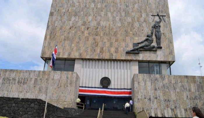 Fachada de la Corte Suprema de Justicia de Costa Rica. LAPRENSA/ARCHIVO