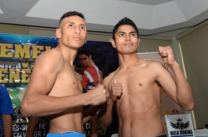 Félix Alvarado en el cara a cara con el mexicano Gabriel Ruiz. Foto: Roberto Fonseca