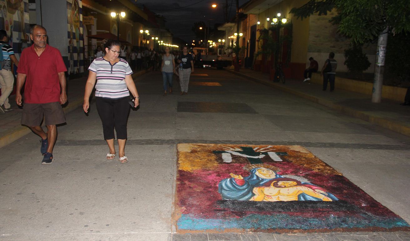 alfombras religiosas, León