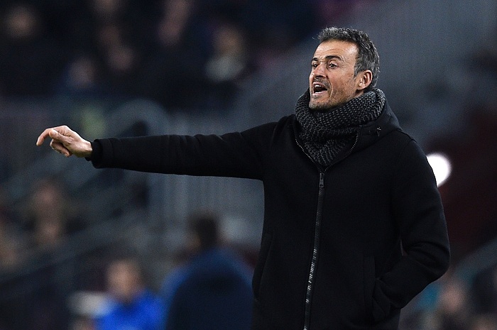 Luis Enrique Martínez anunció el miércoles que dejará al Barcelona después de que concluya la presente temporada de futbol. LA PRENSA/AFP/LLUIS GENE