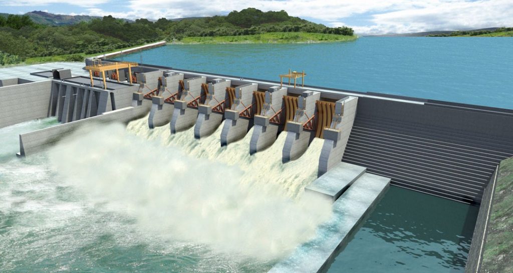 Apawas, Hidroeléctrica, energía