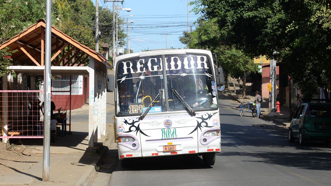 rutas de managua, transporte público, rutas managua