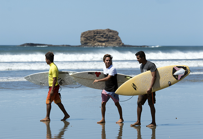 Deportes acuáticos en Playa Hermosa. LA PRENSA / Uriel Molina.