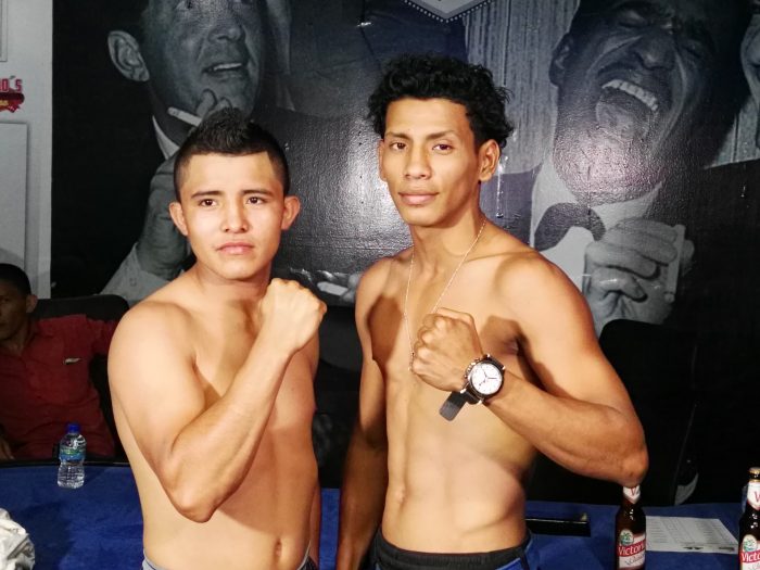 Eliezer Gazo y Jerson Ortiz serán los protagonistas de la velada de Búfalo Boxing el 17 de marzo en Managua. Foto: Bayron Saavedra