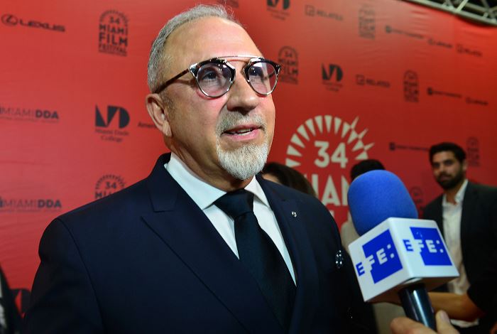 Emilio Estefan resalta el mensaje de su primer largometraje como productor