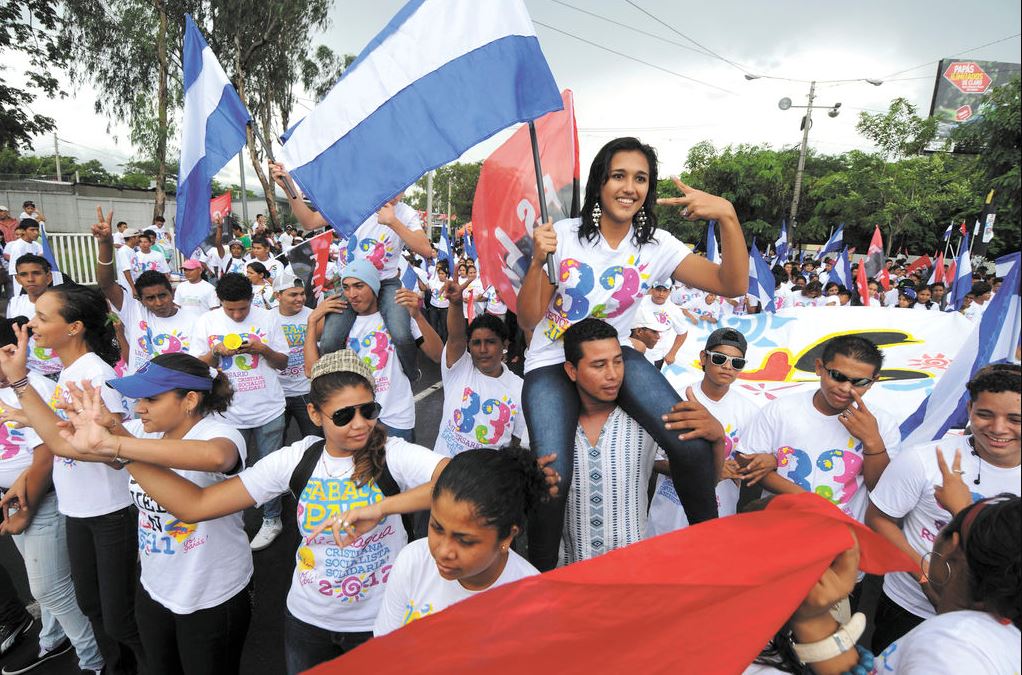 Juventud Sandinista celebra aniversario