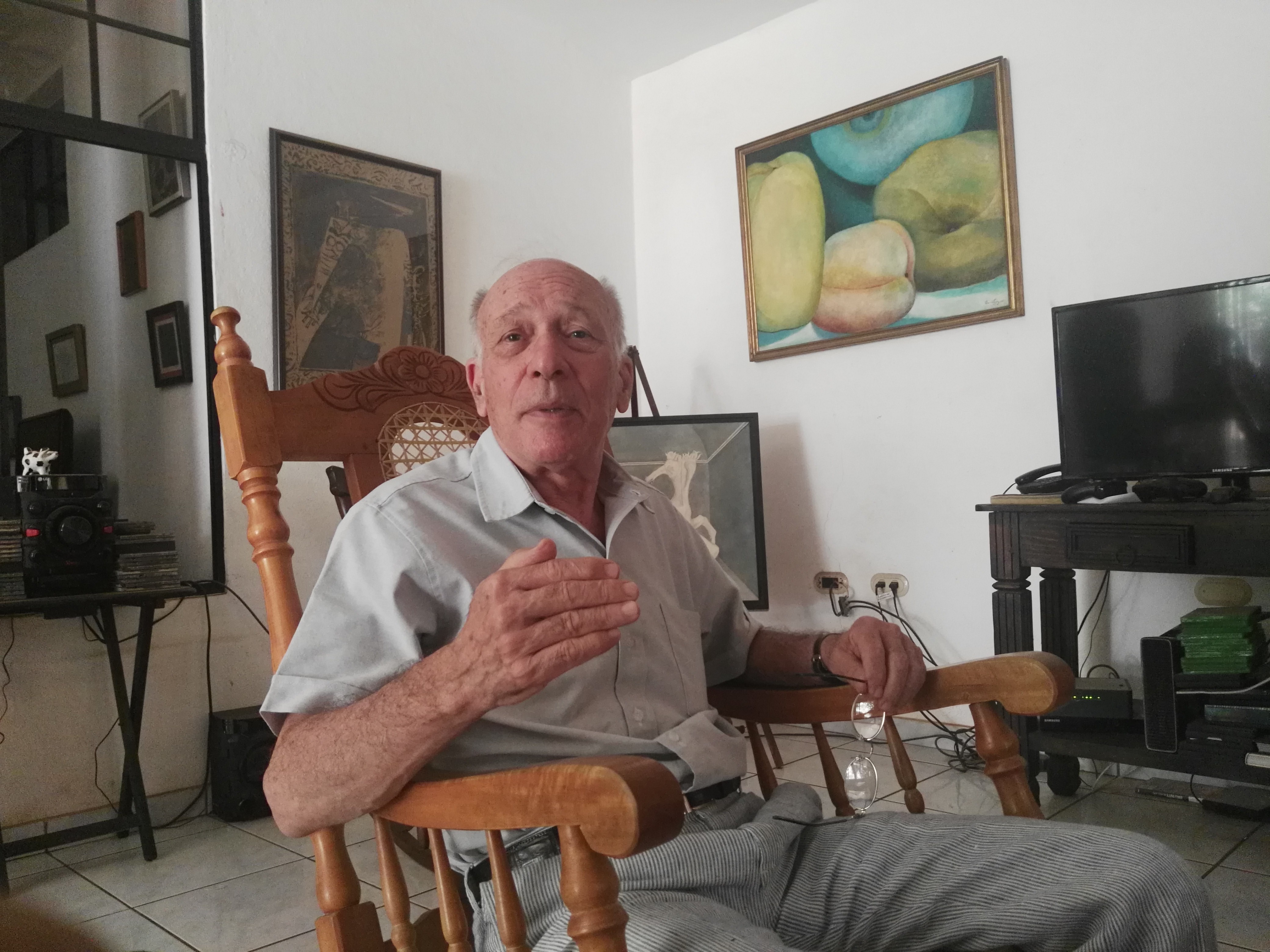 El ex diplomático Bosco Matamoros analiza los acuerdos con la OEA. LA PRENSA/E. Chamorro