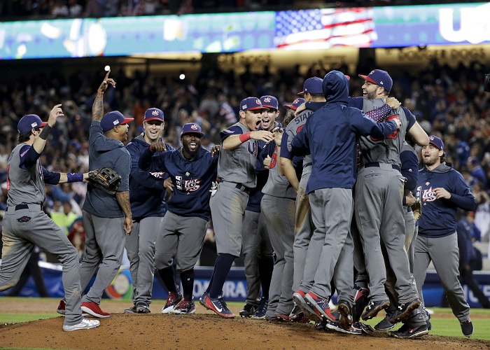 Estados Unidos se coronó por primera vez y en su primera final en el Clásico Mundial de Beisbol, el mayor torneo de selecciones de pelota del mundo. LA PRENSA/AP/Jae C. Hong