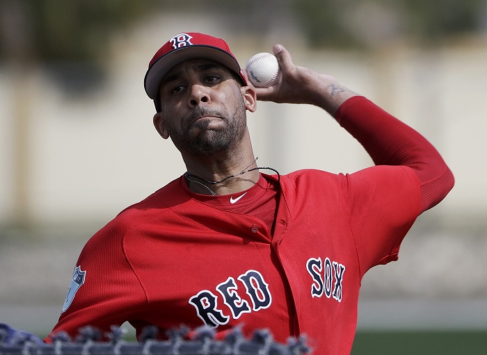 David Price ha mostrado mejoría, después de sufrir dolores en su brazo de lanzar. LA PRENSA/AP/David Goldman