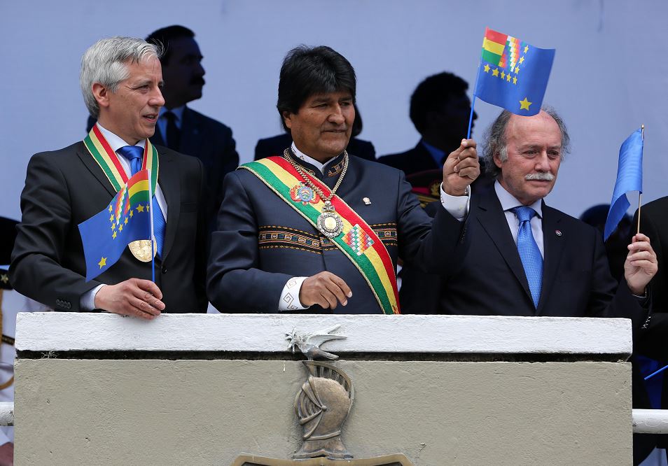 Evo Morales, Evo Morales con tumor benigno
