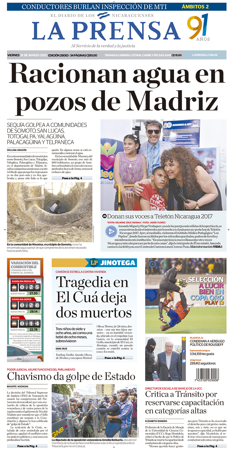 Portada Impresa 31-03-2017