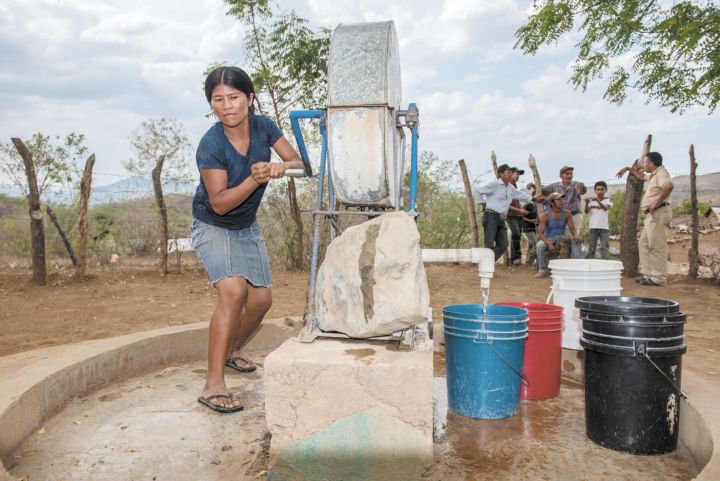 sequía en occidente
