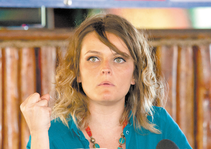 Gloria Álvarez, politóloga y activista guatemalteca. LA PRENSA.