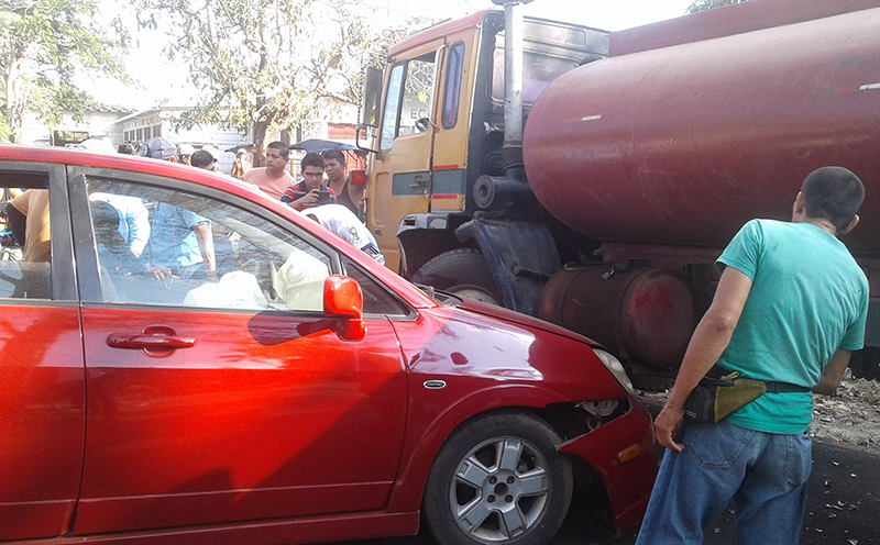 accidente en San Marcos