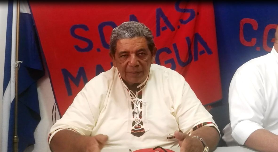Sindicalista Nilo Salazar convoca la marcha del 1 de mayo, Día Internacional de los Trabajadores.