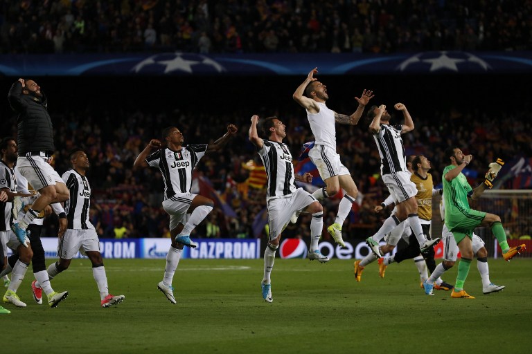 Barcelona, Juventus, Champions League