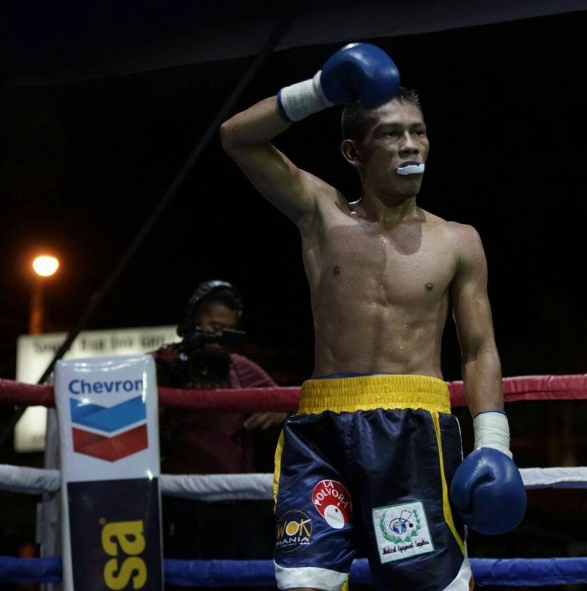 Ricardo Blandón se mantiene invicto en cinco combates en el boxeo rentado. FOTO: LA PRENSA/ CORTESÍA