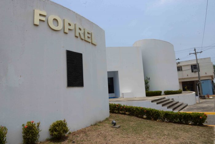 El edificio de Foprel está ubicado donde fue la Cárcel El Hormiguero, sobre la actual Avenida Augusto C. Sandino, esquina opuesta a la sede de la Vicepresidencia, en Managua. LA PRENSA/L. VILLAGRA