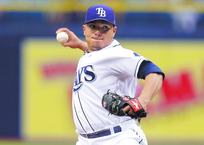 Erasmo Ramírez. LA PRENSA/ (AP Photo/Chris O'Meara)
