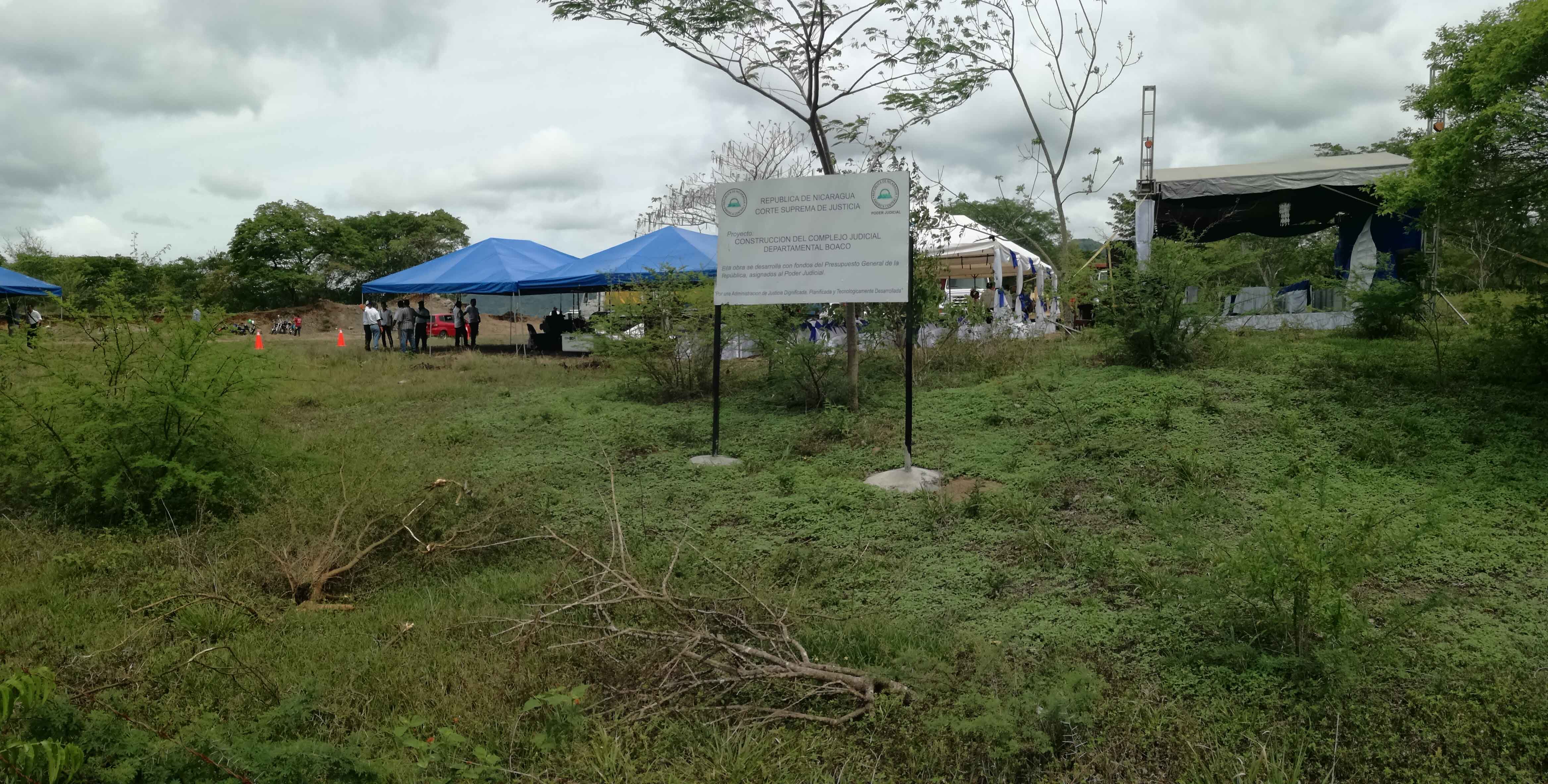 Inicia construcción de Complejo Judicial en Boaco