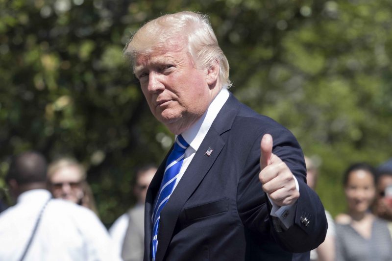 El presidente de Estados Unidos, Donald Trump..