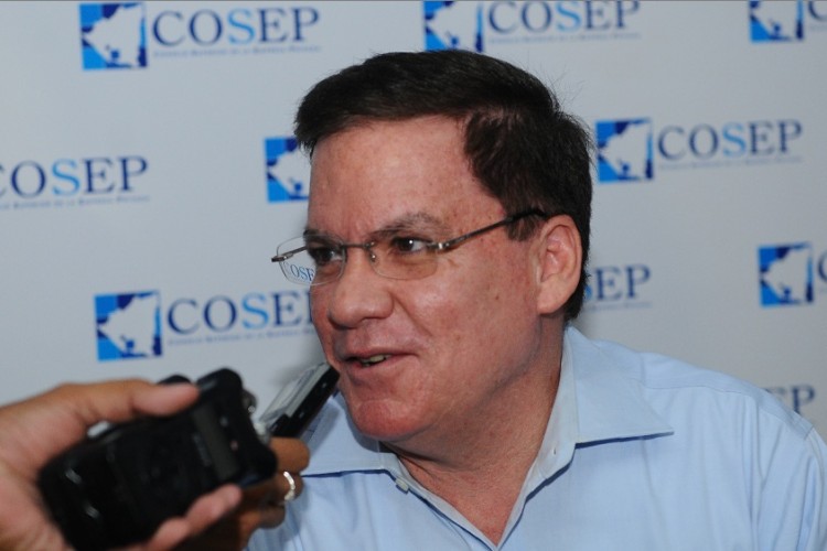 El presidente del Cosep, José Adán Aguerri. LA PRENSA/ARCHIVO