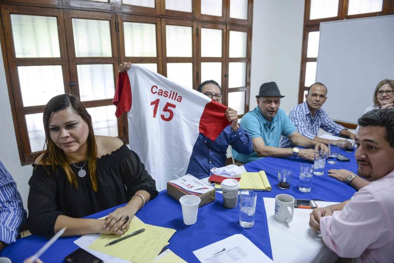 Ciudadanos por la libertad (CxL) hablan sobre su participacion en las próximas elecciones municipales de Noviembre. Foto Oscar Navarrete/ LA PRENSA