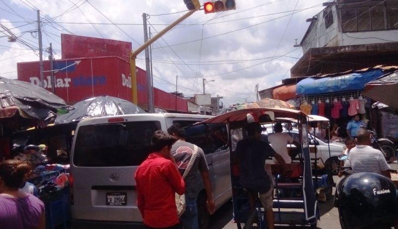 Chinandega, caos vehicular