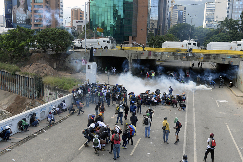 protestas en Venezuela, Venezuela, Caracas