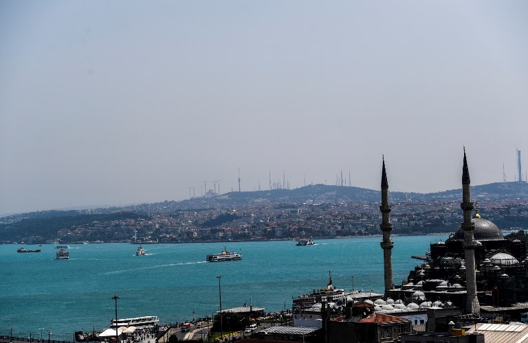 Bósforo, Mar Negro, Turquía, estrecho Bóforo