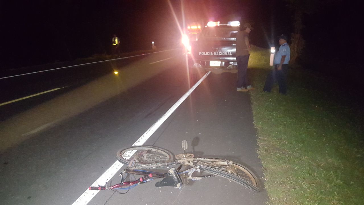 Conductor atropella a un hombre y se da a la fuga en La Paz Centro