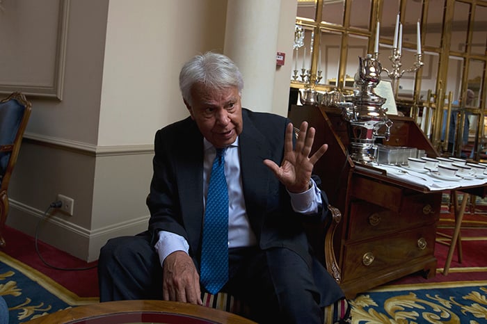 Felipe González, expresidente español, Venezuela, crisis en Venezuela