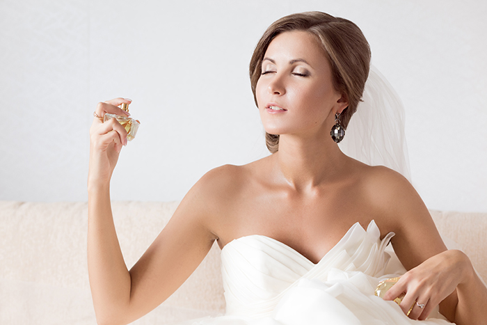 el perfume para el día de tu boda