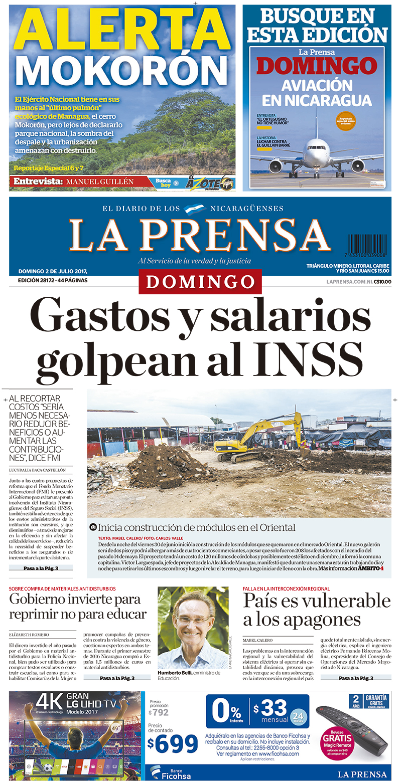 Portada impresa 02-07-2017